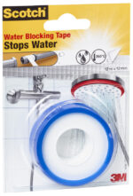 Scotch afdichtings plakband 4702, 12 mm x 12 m, wit