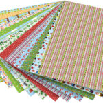 folia motiefkarton 'Tuin', 500 x 700 mm, 270 g/m2