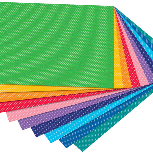 folia motiefkarton 'Punten klein', 500 x 700 mm, 300 g/m2