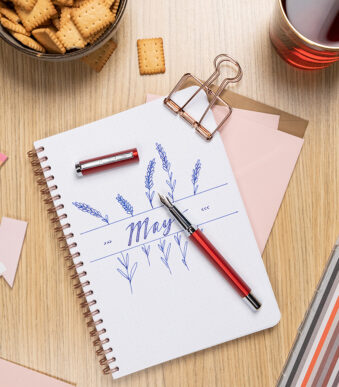 STAEDTLER vulpen triplus, penbreedte: M, rood