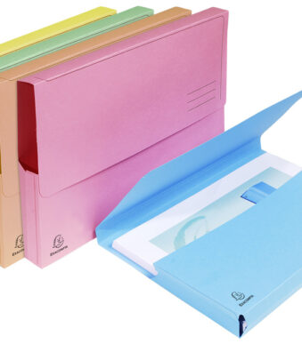 EXACOMPTA documentenmap SUPER, DIN A4, kleuren assorti