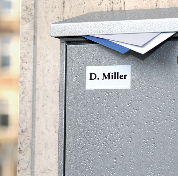 HERMA inkjet folie-etiketten, 63,5 x 29,6 mm, weersbestendig, 10 vel A4, permanent, wit, mat