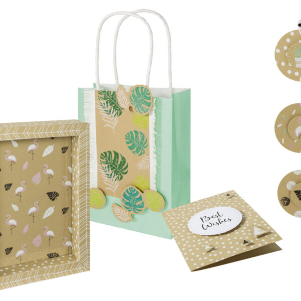 folia motiefblok 'Kraftpapier', DIN A4, 20 vel