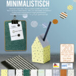 folia motiefblok 'Minimalistisch', 240 x 340 mm, 20 vel
