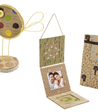 folia motiefblok 'Kraftpapier II', DIN A4, 20 vel