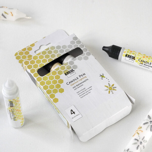 KREUL Candle Pen 'Glamour Lighting', set van 4