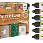 KREUL Candle Pen 'Winter Love', set van 6