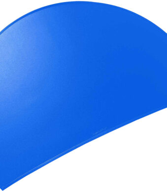 Läufer schrijfonderlegger DURELLA RONDO, adria-blauw