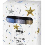 KREUL Glitter Pen, set van 3