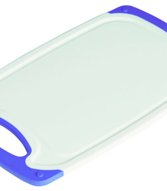 Linden Berg snijplank, 245x 400 mm, wit/lila