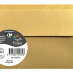 Pollen by Clairefontaine envelop 90x140 mm, 120 g/m2, goud