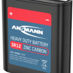 ANSMANN zink koolstof platte-batterij, 3R12, 4.5 Volt