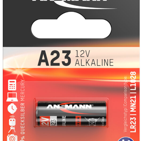 ANSMANN alkaline batterij ´A23´, 12 Volt (LRV08)