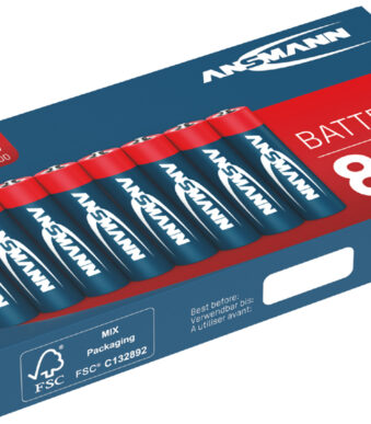 ANSMANN alkaline batterij, Micro AAA, 8 stuks