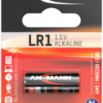 ANSMANN alkaline rondcel ´LR1´, 1,5 Volt, 1 op blister