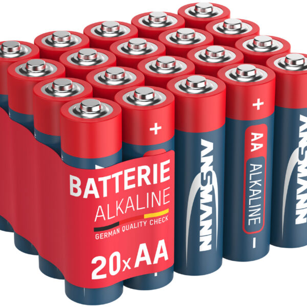 ANSMANN alkaline batterij ´RED´, Mignon AA, 20 op blister
