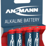ANSMANN alkaline batterij ´RED´, Mignon AA, 4 op blister