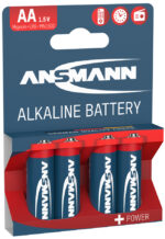 ANSMANN alkaline batterij ´RED´, Mignon AA, 4 op blister