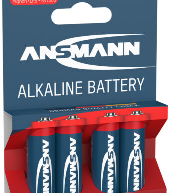 ANSMANN alkaline batterij ´RED´, Mignon AA, 4 op blister