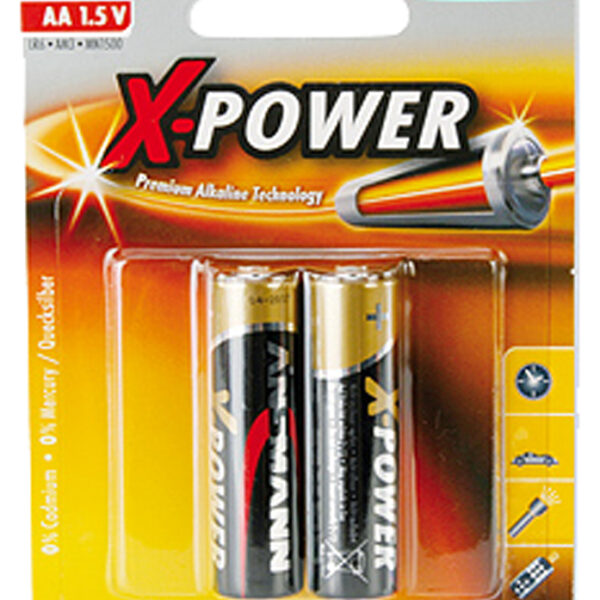ANSMANN alkaline batterij ´X-Power´, Mignon AA, 2 op blister
