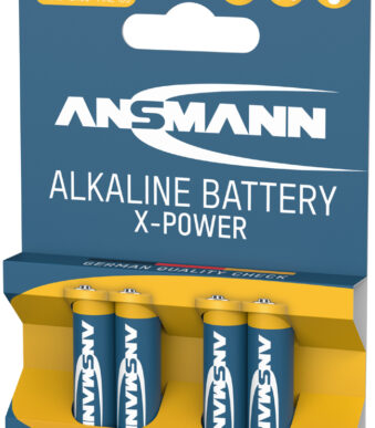 ANSMANN alkaline batterij ´X-Power´, Micro AAA, 4 op blister