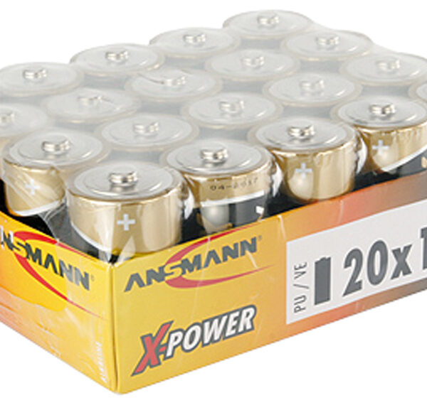 ANSMANN alkaline batterij ´X-Power´, Mono D, 20 in display