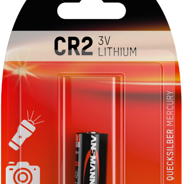 ANSMANN Lithium-fotobatterij ´CR2´, 3 Volt, 1 op blister