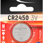 ANSMANN Lithium knoopcelbatterij/knoopbatterij ´CR2450´, 3,0 Volt, 1 op blister