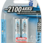 ANSMANN NiMH oplaadbare batterij maxE, Mignon (AA) 2.100 mAh, 2 op blister
