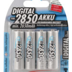 ANSMANN Digital NiMH batterij, Mignon AA, 2.850 mAh, 4 stuks op blister