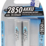 ANSMANN NiMH oplaadbare batterij Premium, Mignon AA, 2.850 mAh, 2 op blister