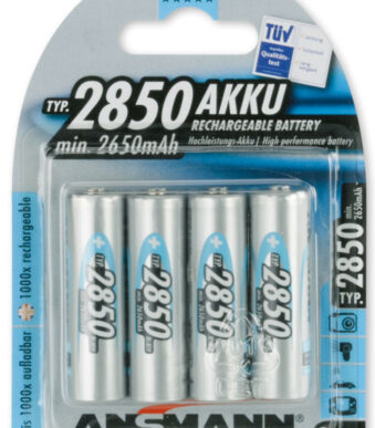 ANSMANN NiMH oplaadbare batterij Premium, Mignon AA, 4 op blister