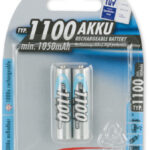 ANSMANN NiMH oplaadbare batterij Premium, Micro AAA, 1.100 mAh, 2 op blister