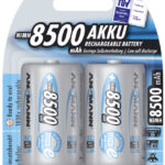 ANSMANN NiMH oplaadbare batterij maxE, Mono (D) 8.500 mAh, 2 op blister