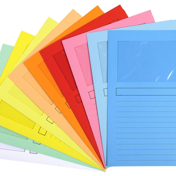 EXACOMPTA zichtmap SUPER, DIN A4, 160 g/m2, assorti