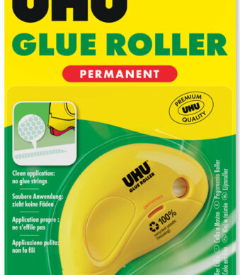 UHU lijmroller Dry & Clean Roller, permanent, 6,5 mm x 9,5 m