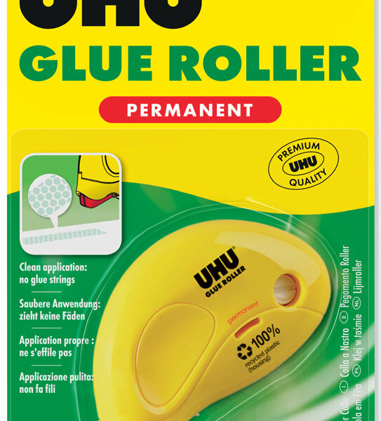 UHU lijmroller Dry & Clean Roller, permanent, 6,5 mm x 9,5 m