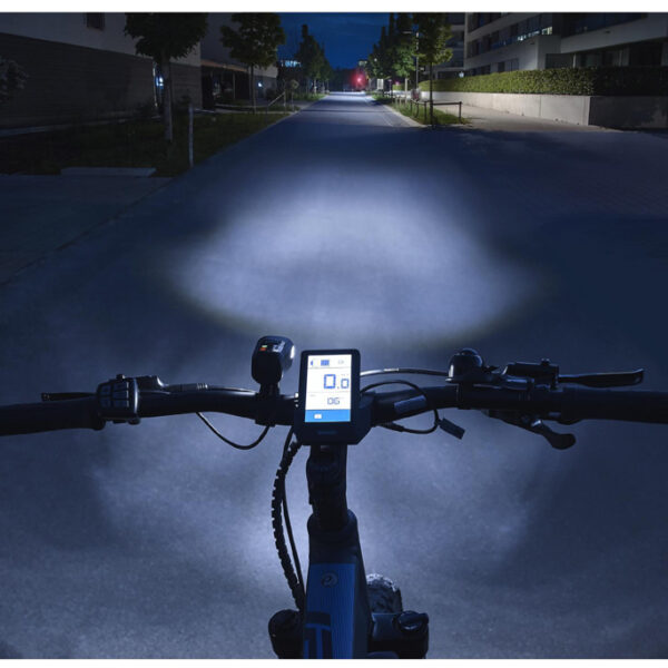 FISCHER accu-USB-LED verlichtingsset TWIN, 80 Lux, voor de fiets
