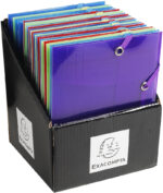 EXACOMPTA mini-elastomap Crystal, 120 x 160 mm, PP, kleuren assorti