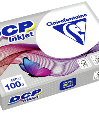 Clairefontaine universeel papier DCP INKJET, DIN A4, 100 g/m2, hoogwit