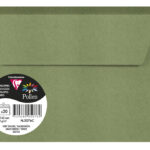 Pollen by Clairefontaine envelop C6, 120 g/m2, saliegroen