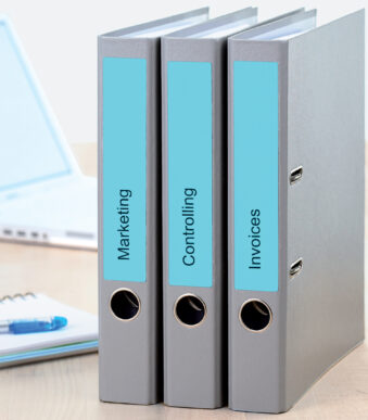 HERMA ordnerrug-etiketten SPECIAL, 192 x 38 mm, blauw