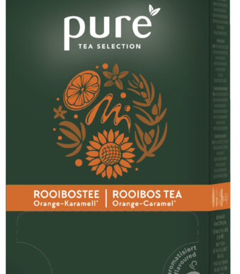 Tchibo Tee 'PURE Tea Rooibos sinaasappel/caramel'