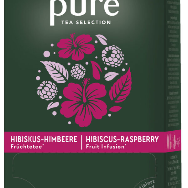 Tchibo Tee 'PURE Tea Vruchtenthee Hibiscus/Framboos'