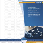 HERMA halteretiketten / ringetiketten SPECIAL, 49 x 10 mm, wit