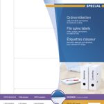 HERMA ordnerrug-etiketten SPECIAL, 157 x 61 mm, wit