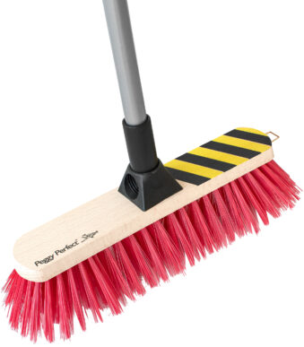 Peggy Perfect bezem met steel 'Attention', breedte: 300 mm