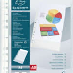 EXACOMPTA brochurehoes, DIN A4, generfd transparant