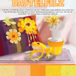 folia knutselvilt TON-IN-TON MIX, 200 x 300 mm, geel