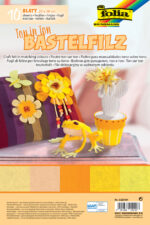 folia knutselvilt TON-IN-TON MIX, 200 x 300 mm, geel